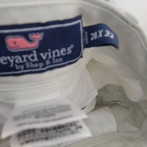 Vineyard Vines by Shep & Ian Khaki White Breaker Men's Pants 28 by 32 - Picture 3 of 5